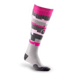 PRO Compression Running Marathon Socks - Calf-Length Travel and Sports Compression socks for Foot and Ankle Support - Red Unisex Medical Socks (Large/X-Large)