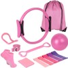 13-Piece Pilates Exercise Kit for Home Workouts – Portable Ball