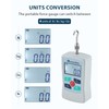 Mxmoonfree 500N Digital Force Gauge Push Pull Gauge Portable Force