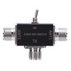 2 Way CB HAM Aluminum Alloy Antennae Coaxial Switch, 100W