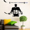 2Pieces Hockey Stick Display Wall Mount，Hockey Stick Hanger Holder，Hockey Stick