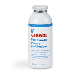 Gehwol Foot Powder Odourless Antibacterial Talc 100Gm Prevents Atheletes Foot Can Be Used for Feet Shoes & Socks