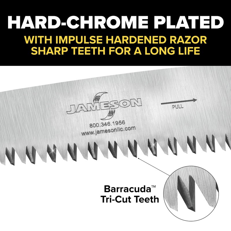 Jameson SB-13TE 13-inch Barracuda Tri-Cut Replacement Blade for Pole and