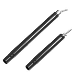 9/16" (14mm) Hollow Nut Driver with 360° Rotatable 1/2" Hex Shank Fit Long Bolts & Ductwork, 7.9'' Length and 11.8'' Length Power Nut Driver for Ceiling Overhead Fastening Application