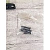 Kwikset 93340-001 Kwikset Round Pocket Door Passage Lock 334 10B