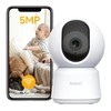 ARENTI 5G Indoor Camera,5MP Pet Dog Camera with App,PTZ Home