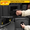 Maxzina Truck Security Lock Cover Compatible with 2024 2025 Ford