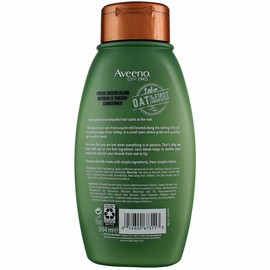 Aveeno Conditioner Fresh Greens Blend 12 Ounce (Thicken) (354ml) (3 Pack)