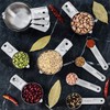 Hudson Essentials Stainless Steel Measuring Cups and Spoons Set -