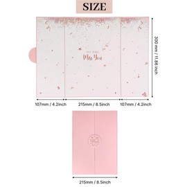 LOADWRITE Retirement Party Decorations for Women, Officially Retired Alternative Signature Guest Book Happy Retirement Gifts Signing Card Board for Retirement Farewell Party Supplies Pink