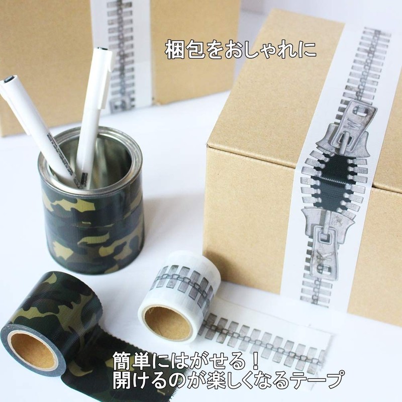 YJK-02 YJO TAPE, Women’s DIY Cafe, Zipper, 1.8 inches (45