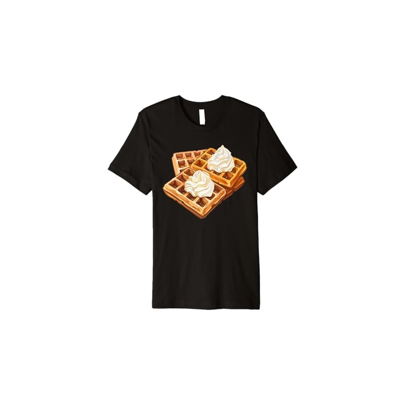 Belgian Waffles Retro Premium T-Shirt