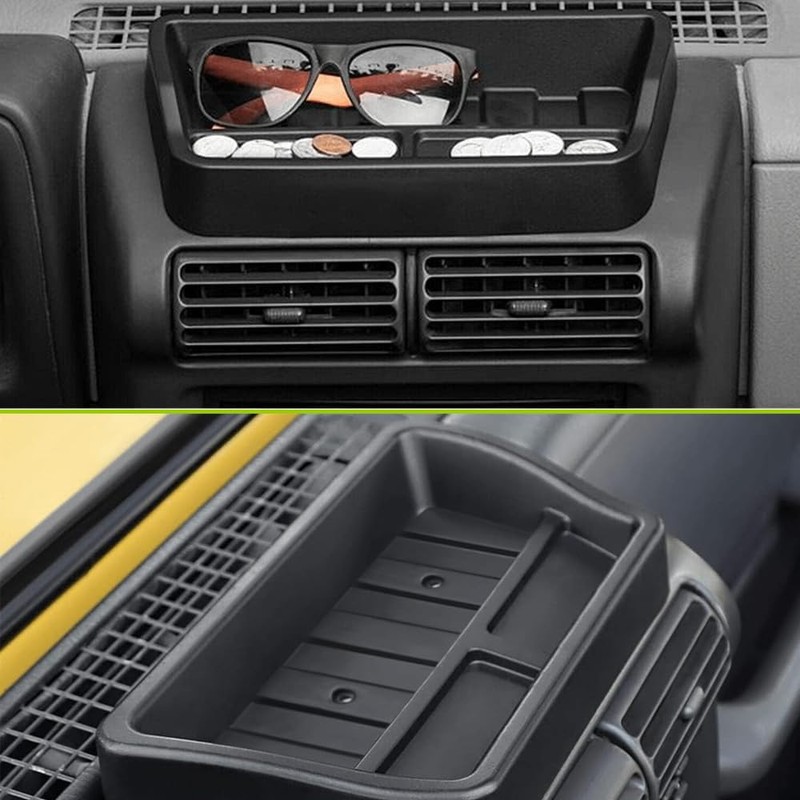 FSYHKJ Center Console Dash Storage Tray for 1997 1998 1999