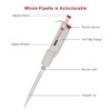 stonylab Single Channel Pipettor Controller, Adjustable Variable Volume Micropipette Pipette