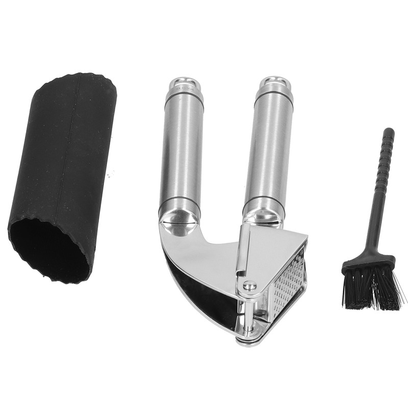 Garlic Press 304 Stainless Steel Mincer Crusher Fine Polished Mirror