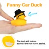 MuMyer Car Rubber Duck,Yellow Duck Car Dashboard Decorations Accessories with