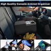 CEMOFE Upgraded Center Console, Wireless Charging Phone Holder & Cup