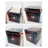 HAPPARTY Wrestling Theme Block Boxes 30x30CM Centerpieces 4PCS for Birthday