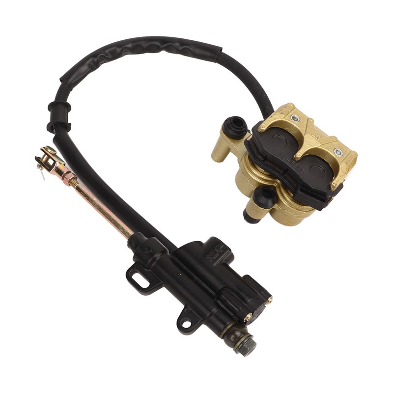Hydraulic Rear Disc Brake Caliper System With Brake Pads Replacement