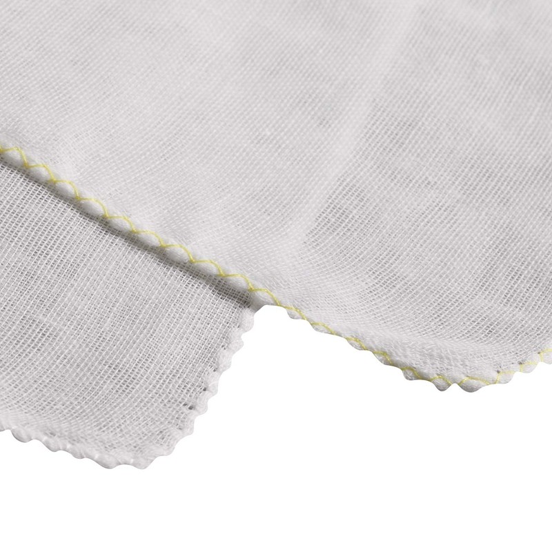 Isamu Shokai 100% Cotton Gauze Handkerchief, Plain, 12.2 x 12.2