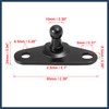 INFINAUTO 4pcs 10mm Auto Ball Studs Mounting Brackets for Gas