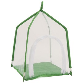 Butterfly Habitat, Transparent Butterfly Cage Folding Butterfly Enclosure for Indoor Outdoor, 11.8 x 11.4 x 16.1 Inch