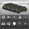 SIPAUTEC Carbon-Fiber Ceramic Brake Pads For Chevy Traverse GMC Acadia