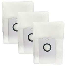 Coredy Replacement Dust Bags Kit for R750 Pro FL-S01 Automatic Dirt Disposal Base, 3L Large Capacity Dust Bag, 3 Pcs