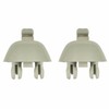 ALTBET 2 Clips de Gancho para Visera Solar Gris