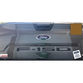 Decal Mods Tailgate Insert Decals Letters Inlays Indent Stickers (Thin) for Ford F150 (2018-2020) (Bronze Metallic) - CBRNZ