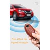 SANRILY 3-Button Leather Key Fob Cover for Nissan Armada Rogue
