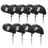 Golf Iron Cover Elastic Closure Wedge Cover Club Head Cover