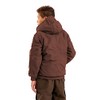 Berne Youth Softstone Duck Hooded Jacket, Medium Regular, Bark