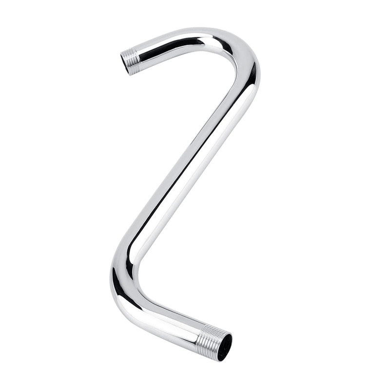 Joyzan S shaped Shower Arm, High Rise Shower Head Extension