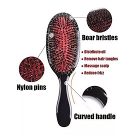 Morsafe Cepillo Desenredante Pelo Rizado, Anti Frizz, Hombres Y