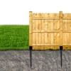 (Set of 4) LADECH Premium No Dig Ground Anchor –