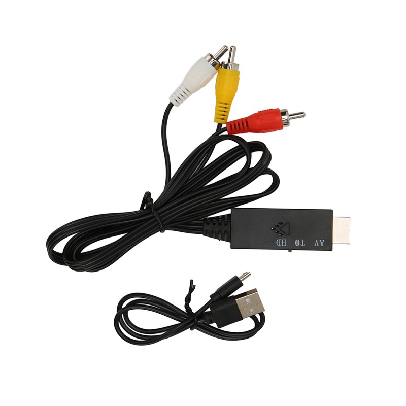AV to HD Multimedia Interface Cable 3 RCA to HD