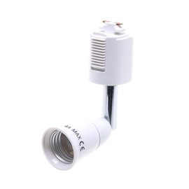 Duct Rail Spotlight E26 Socket (No Bulbs) [1 piece]