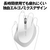 Buffalo BSMBW325WH Wireless Mouse Wireless Quiet 5 Buttons [Back/Forward Button]