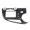car-king888 Matte Black Center Console Navigation Frame Trim Cover For