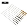 10PCS 청소 브러쉬 스테인레스 스틸 황동 파이프 실린더 와이어 브러시