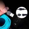 Vmingo Tira Luz Led Interior Auto Coche Decorativa USB 5m