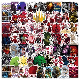 Pack of 100 Hazbin Hotel Stickers, Anime Helluva Boss Stickers, Vinyl Waterproof Graffiti Stickers for Skateboard, Guitar, Laptop, Luggage, Teenagers and Adults