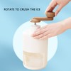 Manual Ice Crusher Hand Ice Shaver Machine Snow Cone Maker