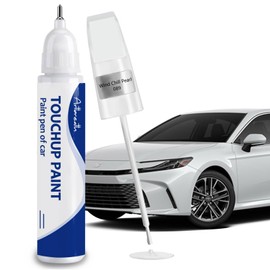 Wind Chill Pearl(089) Touch Up Paint for Toyota-Exact Match–Chips and Nicks Car Paint Scratch Repair Kit Automotive Paint Pen for Avalon/RAV4/Camry/Corolla/Highlander/Prius/Sequoia/Sienna/Tacoma