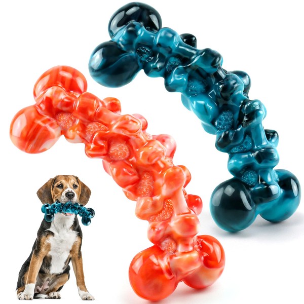 WOWBALA Large Dog Chew Toys: 2 Pack Dog Toys for