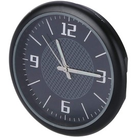Baceyong Mini Luminous Car Air Vent Stick-On Indoor Clock Quartz Analogue Clock
