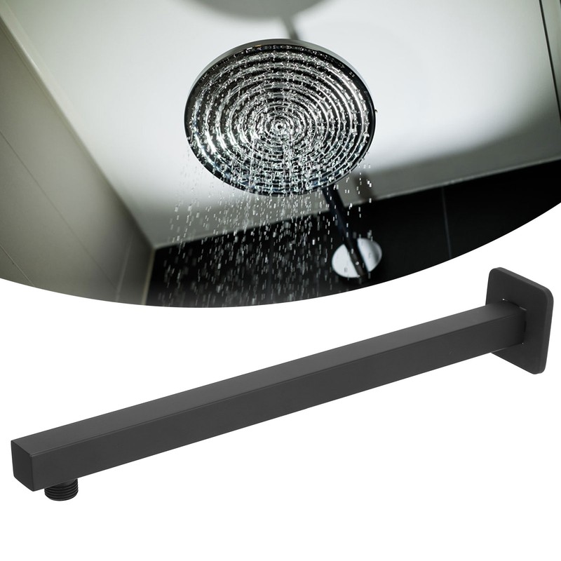 NPT1/2 41cm Shower Arm Concealed Wall Mounted Shower Head Extension
