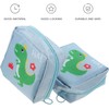 Bolsa de Almacenamiento de Toallas Sanitarias Portátil 2 Piezas Nylon,