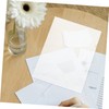 Operitacx 20pcs Paper Sleeves Sheet Protectors Bulk Binder Pockets Paper